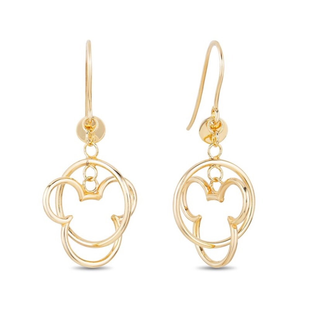 ISO OF THESE! Mickey Mouse & Minnie Mouse Made in Italy Drop Earrings